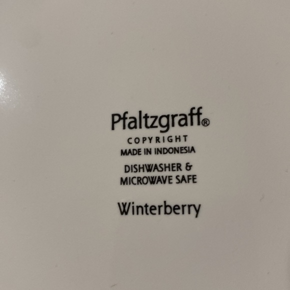 Pfaltzgraff winterberry plate new in box - Picture 4 of 8